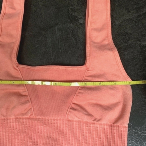 (XS/S)Free People Movement Good Karma Square Neck Sports Bra Ptp 11" ~ 15" - Picture 6 of 7